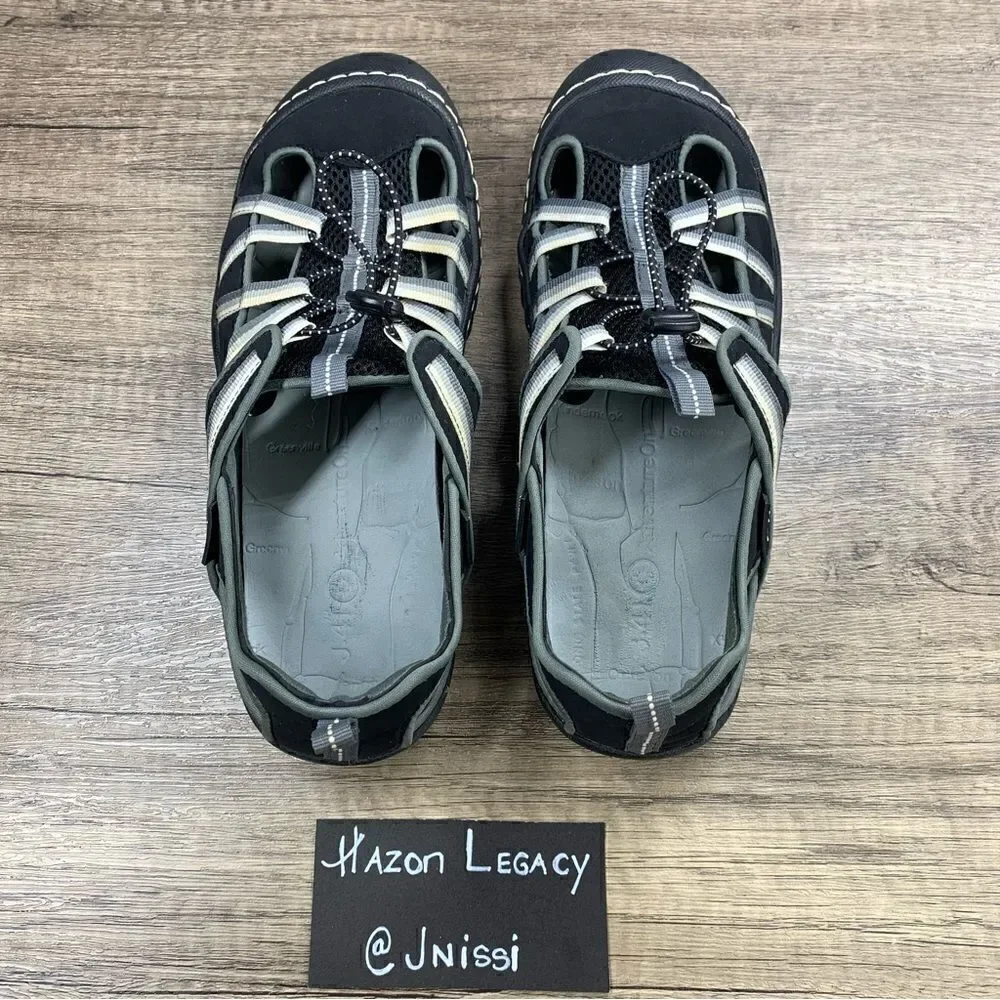 J-41 Jeep~Women's~”Sea Breeze”~ Black Slip-On Water Hiking Sandals~Size 8M‎